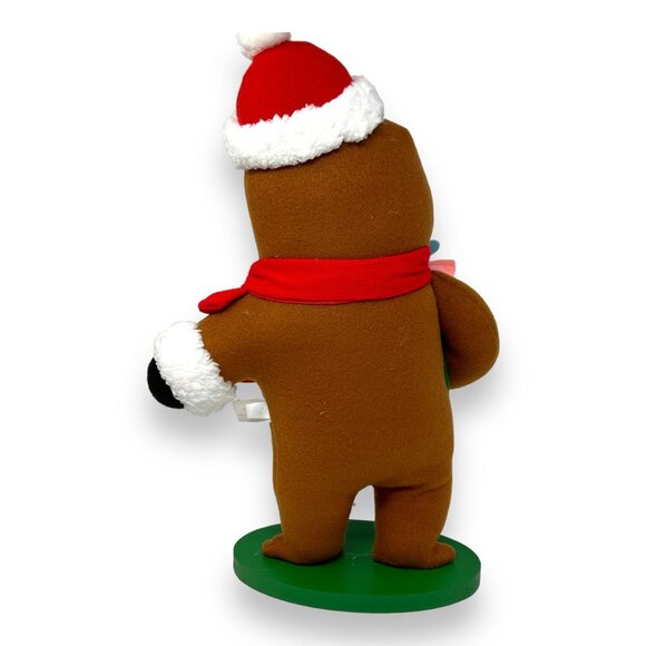 18" Fabric Gingerbread Man Holding Stocking Christmas - Target Wondershop 2023 - Picture 7 of 8